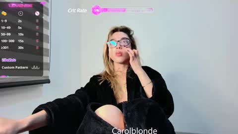 Snapshot of carolblonde chatting on 10, 2, 2025 Char online show from 10, 2, 2025