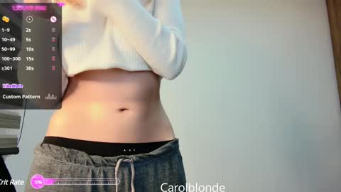 Snapshot of carolblonde chatting on 27, 2, 2025 Char online show from 27, 2, 2025