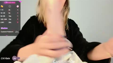 Snapshot of carolblonde chatting on 5, 3, 2025 Char online show from 5, 3, 2025