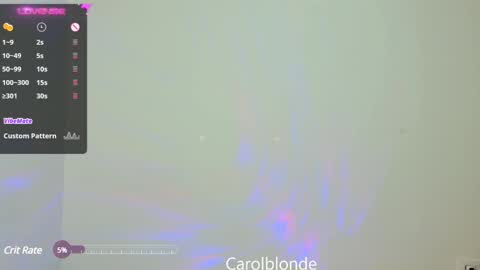 Snapshot of carolblonde chatting on 9, 3, 2025 Char online show from 9, 3, 2025