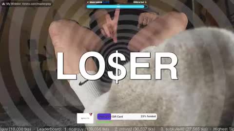 Snapshot of cashmastergrey chatting on 23, 12, 2025 Master Grey online show from 23, 12, 2025