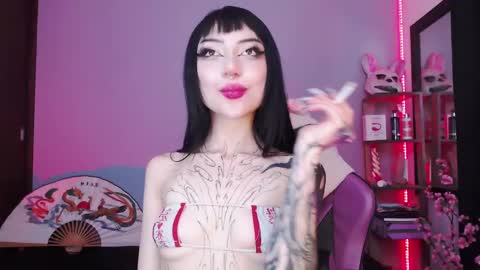 Snapshot of cati_petite chatting on 24, 1, 2025 Cati help me reach my goal of 100 thumbs up again 3 online show from 24, 1, 2025