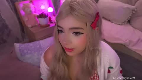 Snapshot of cheerrysweett chatting on 25, 2, 2026 Baby Cherry online show from 25, 2, 2026