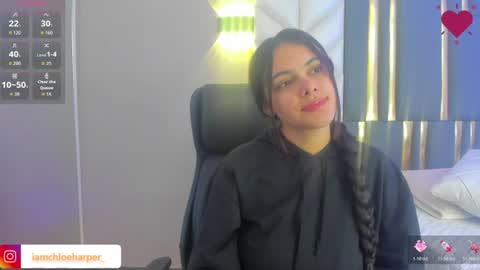 Snapshot of chloeharper_ chatting on 13, 7, 2026 Chloe Harper online show from 13, 7, 2026