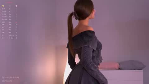 Snapshot of claire_amoure chatting on 9, 3, 2026 Claire online show from 9, 3, 2026