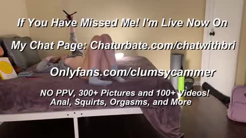 B Bri ClumsySCHEDULE online show from 13, 10, 2025