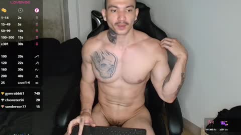 Snapshot of colombianmuscle8 chatting on 27, 1, 2025 colombianmuscle8 online show from 27, 1, 2025