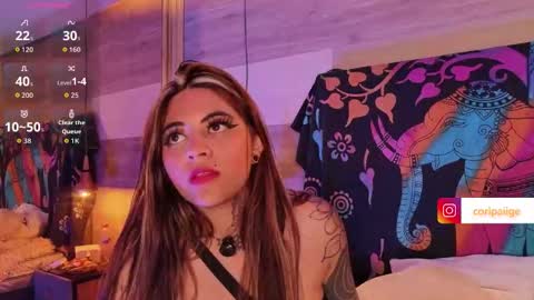 Snapshot of cori_paige chatting on 12, 3, 2026 Cori online show from 12, 3, 2026