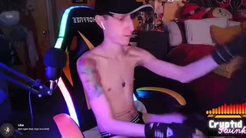 CryptidTwink online show from 22, 3, 2026