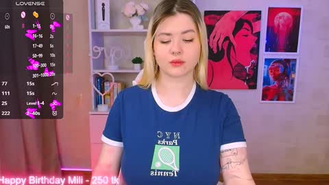 Snapshot of cutie_mili chatting on 27, 1, 2025 mili online show from 27, 1, 2025
