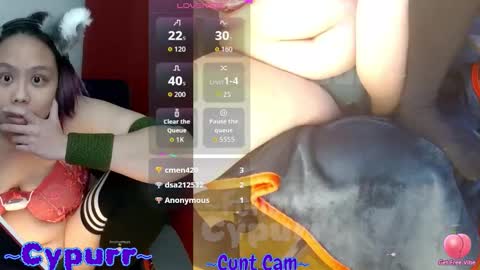 Snapshot of cypurr chatting on 7, 3, 2026 Adrian AdriNyaan online show from 7, 3, 2026