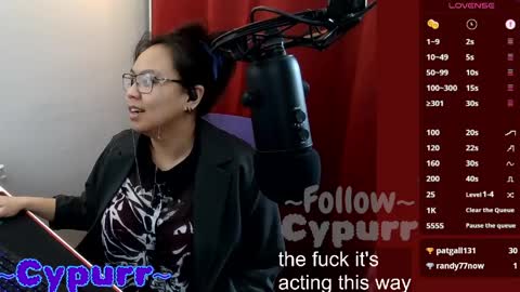 Snapshot of cypurr chatting on 14, 4, 2026 Adrian AdriNyaan online show from 14, 4, 2026