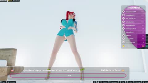 The Goddess online show from 3, 3, 2026