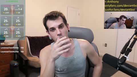 Snapshot of deviantill chatting on 9, 1, 2025 Anthony online show from 9, 1, 2025