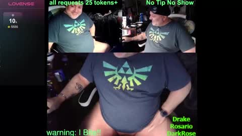 Snapshot of drake_r_darkrose chatting on 13, 1, 2025 Drake D Vamp aka Drake DarkRose online show from 13, 1, 2025