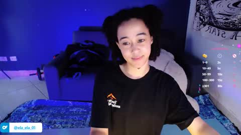 Snapshot of ela_0 chatting on 3, 12, 2024 Ela  Help me reach 100 thumbs up online show from 3, 12, 2024
