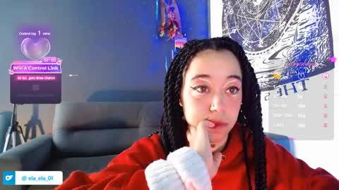 Snapshot of ela_0 chatting on 12, 1, 2025 Ela  Help me reach 100 thumbs up online show from 12, 1, 2025