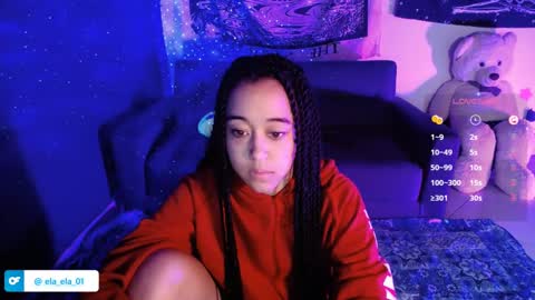 Snapshot of ela_0 chatting on 13, 1, 2025 Ela  Help me reach 100 thumbs up online show from 13, 1, 2025
