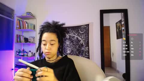 Snapshot of ela_0 chatting on 12, 3, 2026 Ela Help me reach 100 thumbs up online show from 12, 3, 2026