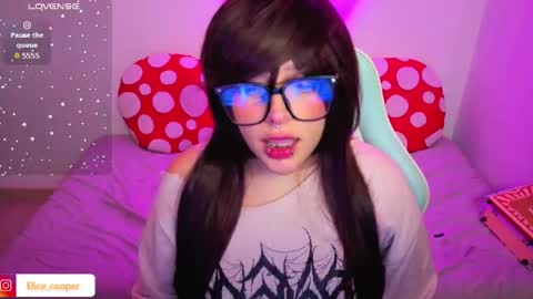 Snapshot of elicecooper chatting on 10, 4, 2026 Elice Cooper new account online show from 10, 4, 2026