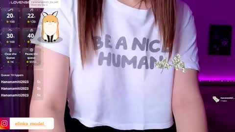 Snapshot of elinkalove chatting on 1, 4, 2026 Elina online show from 1, 4, 2026