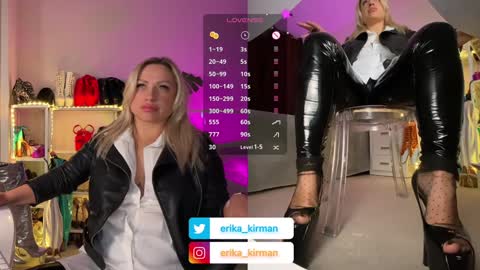Snapshot of erika_kirman chatting on 16, 1, 2025 Erika online show from 16, 1, 2025
