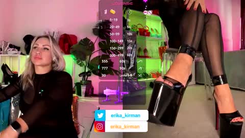 Snapshot of erika_kirman chatting on 12, 9, 2025 Erika online show from 12, 9, 2025