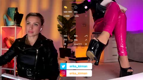 Erika      online show from 1, 4, 2026