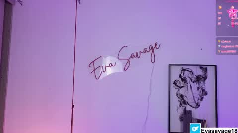 EVA SAVAGEIm recovering from surgery. Ill see you in a couple of weeks. online show from 26, 2, 2025