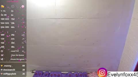 evelyn Foxx new account online show from 27, 2, 2025