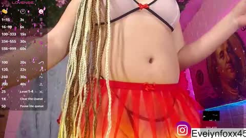 evelyn Foxx new account online show from 27, 10, 2025