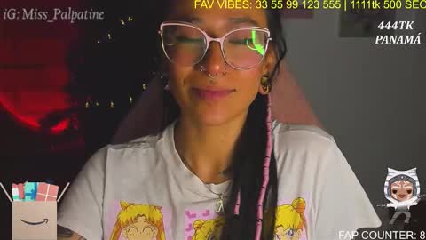 Snapshot of evil_miss_palpatin chatting on 19, 12, 2025 Lucia Ilich.... IG miss palpatine NEXT SHOW 200724 online show from 19, 12, 2025