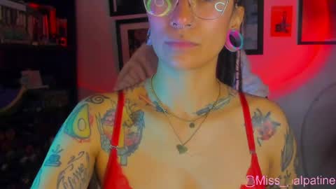 Snapshot of evil_miss_palpatin chatting on 9, 4, 2026 Lucia Ilich.... IG miss palpatine NEXT SHOW 200724 online show from 9, 4, 2026