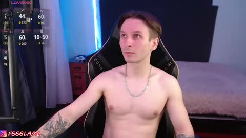 Snapshot of f666lame chatting on 23, 3, 2026 F666LAME online show from 23, 3, 2026