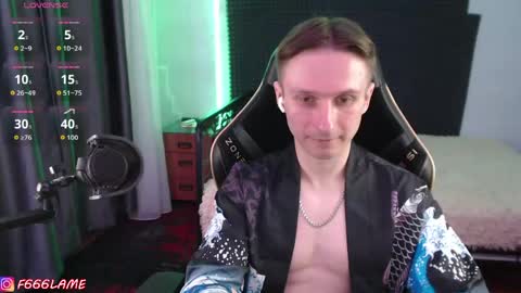 Snapshot of f666lame chatting on 11, 4, 2026 F666LAME online show from 11, 4, 2026