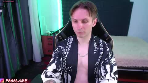 Snapshot of f666lame chatting on 31, 5, 2026 F666LAME online show from 31, 5, 2026