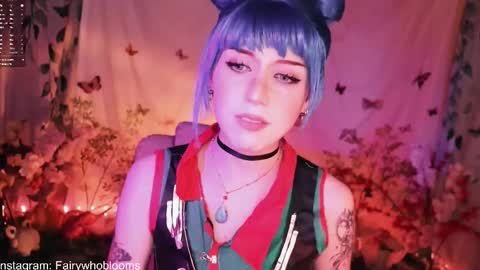 Snapshot of fairywhore chatting on 14, 3, 2026 Jackie Cosplayer online show from 14, 3, 2026