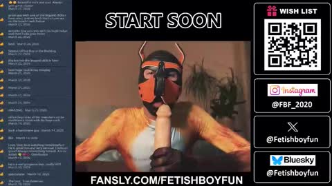 Snapshot of fetishboyfun chatting on 29, 3, 2026 FetishBoyFun online show from 29, 3, 2026