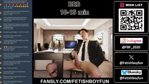 Snapshot of fetishboyfun chatting on 18, 4, 2026 FetishBoyFun online show from 18, 4, 2026