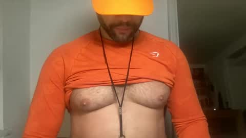 Snapshot of fuckyeahcoach chatting on 1, 11, 2025 Muscle Bear Jock in Training online show from 1, 11, 2025