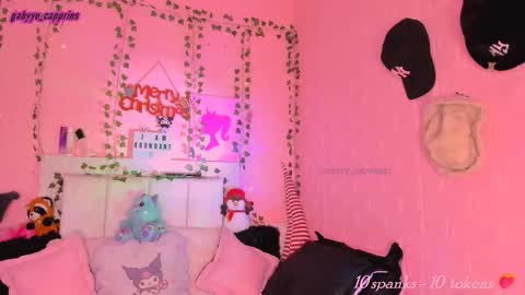 gabyye capprins online show from 1, 12, 2025