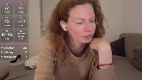 Snapshot of gingermak chatting on 13, 4, 2026 Michelle online show from 13, 4, 2026