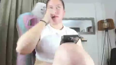 Goddess Jessica and slave Roger online show from 18, 3, 2026