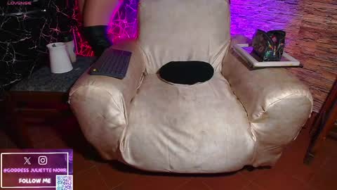 Snapshot of goddessjuliettenoiir chatting on 3, 6, 2026 Goddes Juliette Noiir online show from 3, 6, 2026
