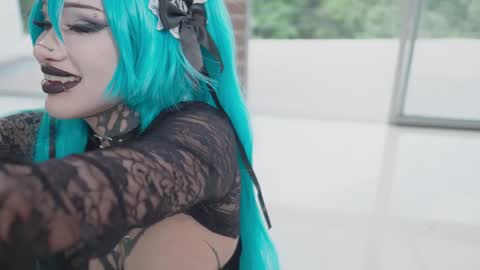 Snapshot of goth_dolll chatting on 28, 2, 2026 sophie Special celebration a the beach 300k followers 3011 and 0112 online show from 28, 2, 2026