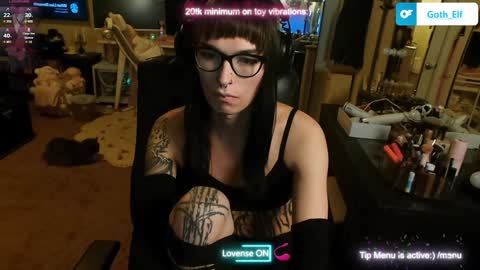 Goth Elf online show from 15, 1, 2025