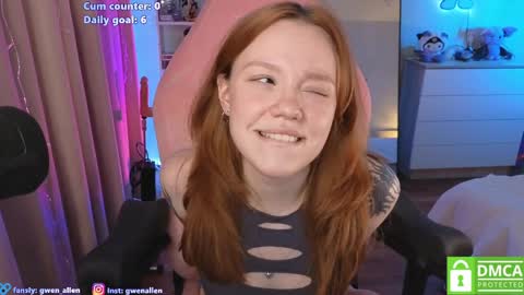 Snapshot of gwen_allen chatting on 14, 5, 2026 I am Gwen online show from 14, 5, 2026