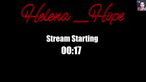 Helena Hope online show from 17, 6, 2026