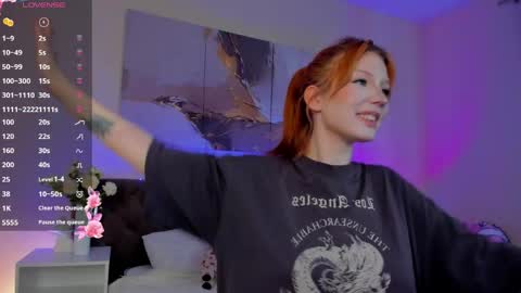 Snapshot of hey_lexy chatting on 23, 4, 2026 Lexy GMT1 0200 am-0900am Mon Tue online show from 23, 4, 2026