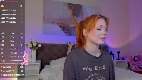 Snapshot of hey_lexy chatting on 23, 4, 2026 Lexy GMT1 0200 am-0900am Mon Tue online show from 23, 4, 2026